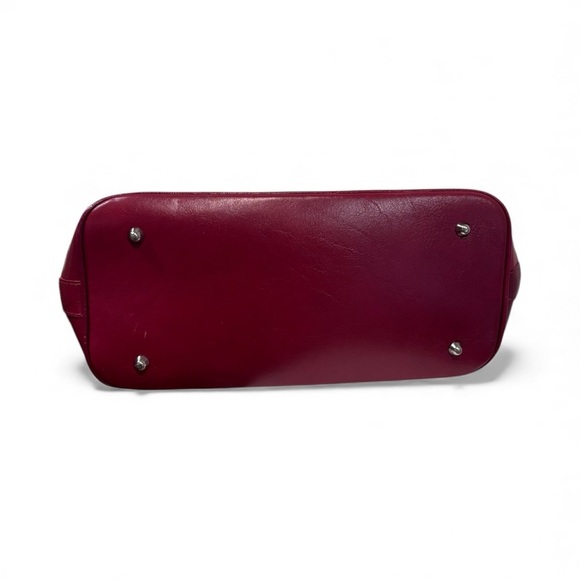 I Medici Leather Quilted Dome Satchel • Made in Italy - Picture 5 of 8